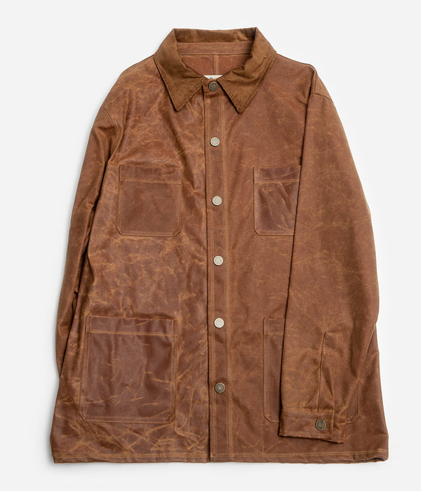Tonton et Fils - La veste homme «Besogne» canvas waxée fabriquée en France - Vue générale