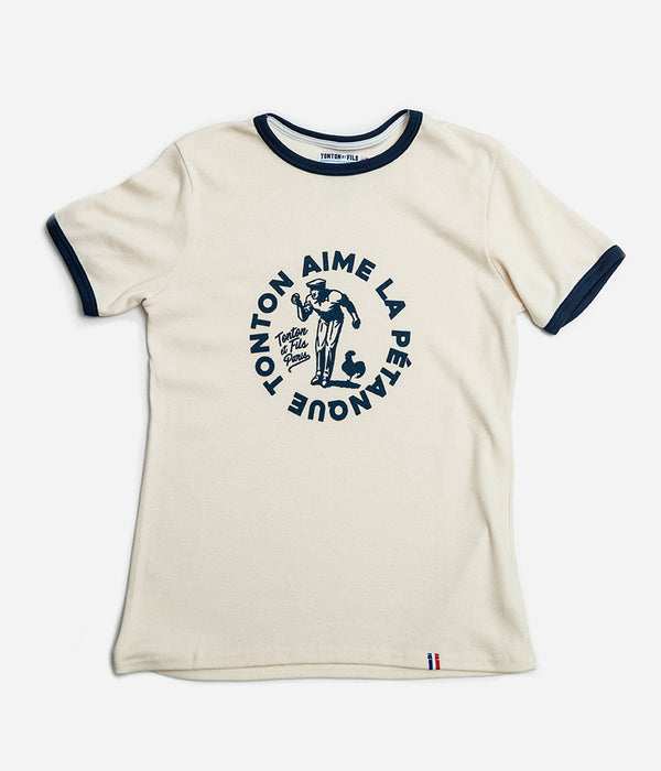 Tonton et Fils - Le tee-shirt homme «Pétanque» fabriqué en France - Vue générale
