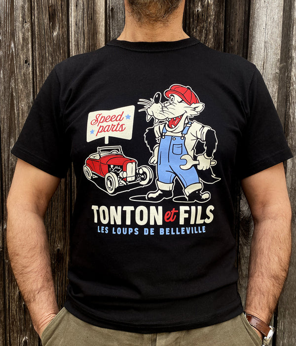 Le Tee-shirt « Les Loups de Belleville » Noir