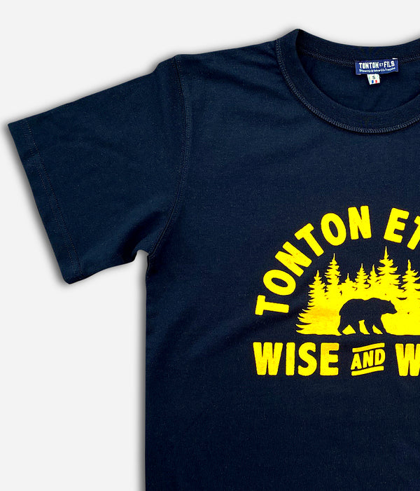 Le tee-shirt « Wild&Wise » marine