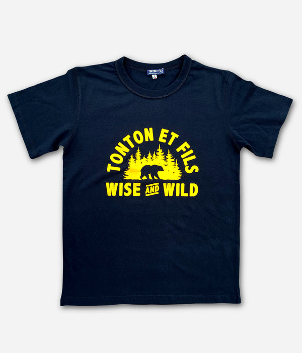Le tee-shirt « Wild&Wise » marine