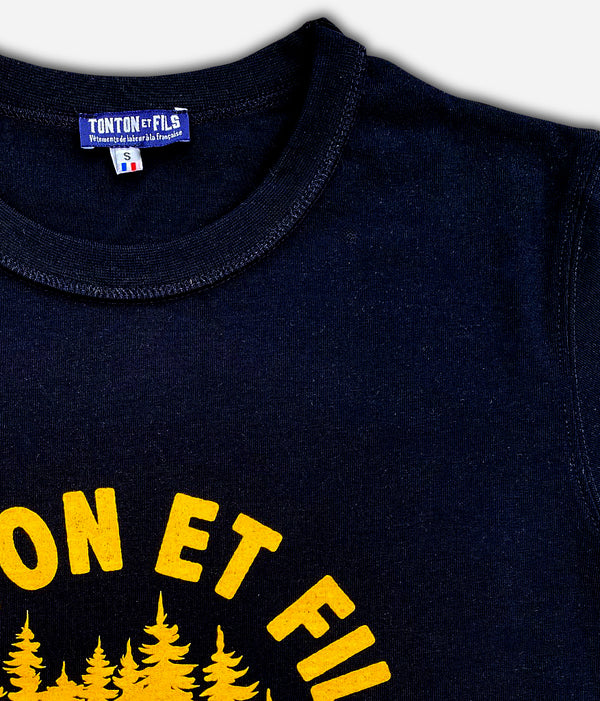 Le tee-shirt « Wild&Wise » marine