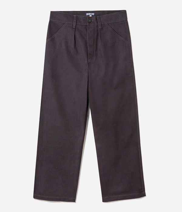 „Service“-Hose aus marineblauem Canvas