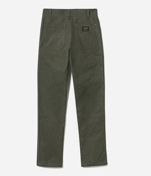 Hose „Arsène“ Aus gewaschenem Khaki-Canvas